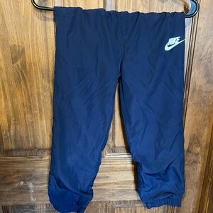 Navy blue Nike dri-fit pants
